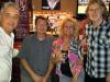8 Old School’s Ernie, Jay, Linda & Erve visited Bourbon St. for the Wed. Open Mic.